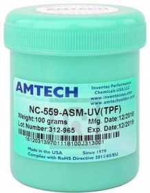 تصویر خمیر فلاکس کاسه ای amtech مدل NC-559-ASM-UV 