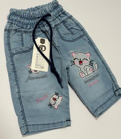 تصویر شلوارک جین 