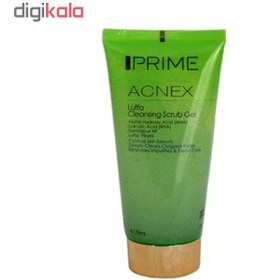 تصویر اسکراب صورت پریم (Prime) مدل Acnex مناسب پوست های چرب حجم 175 میلی لیتر 