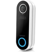 تصویر زنگ درب هوشمند امنیتی با HD 1080P، دید در شب 