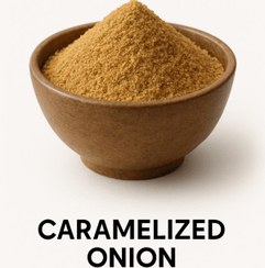 تصویر پودر پیاز کاراملی شده 