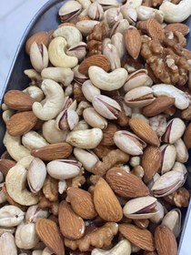 تصویر آجیل چهار مغز خام 