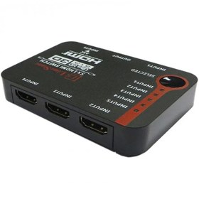 تصویر سوئيچ 5 پورت HDMI با ریموت کنترل لیمستون LimSton HDMI 5x1 Switch w/Remote Control