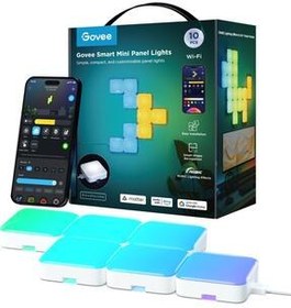 تصویر پنل نورپردازی دیواری گیمینگ گووی مینی | ۱۰ تکه ای 