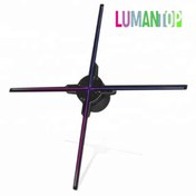 تصویر هولوگرام فن سه بعدی مدل F65 یکسال گارانتی خدمات مناسب رستوران و کافی شاپ و مراکز خرید 3D Fan Hologram Model F65 One Year Warranty