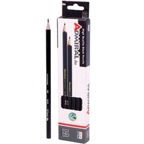 تصویر مداد آدمیرال 961B بسته ۱۲ عددی مشکی 