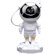 تصویر چراغ خواب پروژکتور کهکشانی با پروژکتور Galaxy projector night light