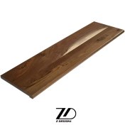 تصویر کف پله چوب گردو 