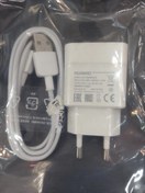 تصویر شارژر + کابل میکرو هوآوی مدل HW-059200EHQ ADAPTOR + CABLE MICRO HUAWEI