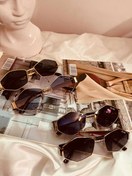 تصویر عینک زنانه سلین مدل لوزی فریم فلزی 