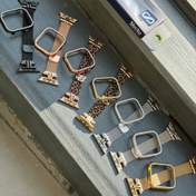 تصویر بند اپل واچ مدل میلانس فشن نگیندار BA1134 