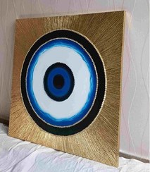 تصویر تابلوی دکوراتیو مدل چشم نظر 