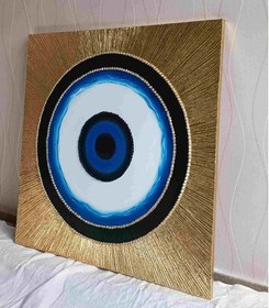 تصویر تابلوی دکوراتیو مدل چشم نظر 