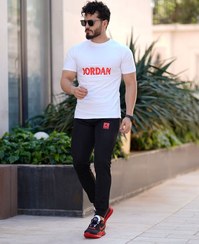 تصویر ست تیشرت و شلوار مردانه مدل جردن 