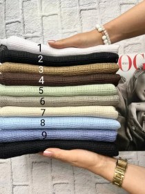 تصویر شال کنفی دور ریش 