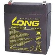 تصویر باتری یو پی اس لانگ سیلد اسید 4.5 آمپر 12 ولت Kung Long WP4.5-12 12V 4.5Ah