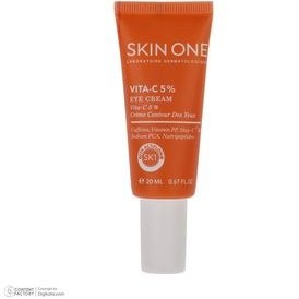 تصویر کرم دور چشم حاوی آنتی اکسیدان اسکین وان Skin one vita-C 5% eye cream