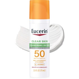 تصویر ضدآفتاب پوست چرب اوسرین Eucerin oil contorol sun protection spf50 