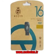 تصویر فلش مموری کویین تک 16 گیگ مدل Queen Tech 102 Queen Tech Flash Memory 102 16Gb