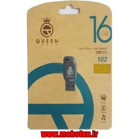 تصویر فلش مموری کویین تک 16 گیگ مدل Queen Tech 102 Queen Tech Flash Memory 102 16Gb