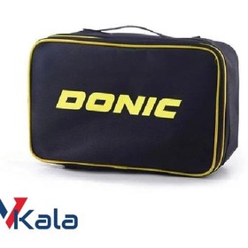 تصویر کیف راکت دونیک دو زیپ زرد 