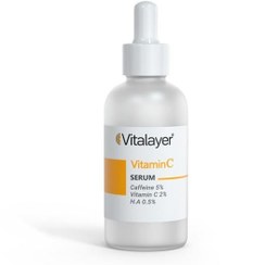 تصویر سرم دور چشم کافئین و ویتامین سی ویتالایر Vitalayer Vitamin C And Caffeine Eye Serum