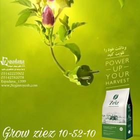 تصویر کود کامل فسفر بالا 10-52-10 زایز GROW ZEIZ 10-52-10