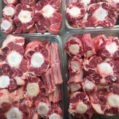 تصویر دم گوساله و گاو در بسته های 15 کیلویی 