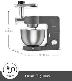 تصویر میکسر ایستاده ۷ لیتری ۲۰۰۰ وات Multichef Ultra 