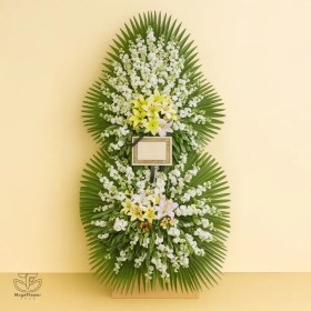 تصویر تاج گل دوطبقه کد 3371 