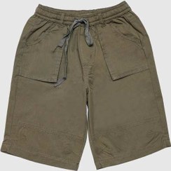 تصویر شلوارک کتان پسرانه full 5 سبز بانی نو 