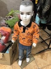 تصویر مانکن لباس کودک 