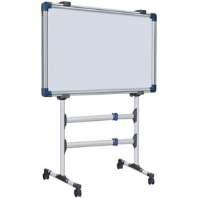 تصویر وایت برد پایه دار مغناطیسی 100× Shidco 100 × 80 magnetic base white board