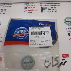 تصویر رینگ تکی پیستون ( پستان ) موتور TVS راکس و نئو ( NEO ) 125 اصلی ( شماره 0/50 ) 