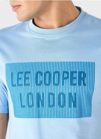 تصویر تی‌شرت آستین کوتاه با چاپ لوگوی لی کوپر برند lee cooper Lee Cooper Logo Print T-shirt with Short Sleeves