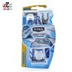 تصویر خودتراش مردانه 4 تیغه بسته 3 عددی شیک مدل Schick Quattro Titanium Schick Quattro Titanium 4 blade men razor 3Pcs