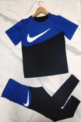 تصویر ست تیشرت و شلوار زنانه برند نایک پارچه تنفسی - رنگ 