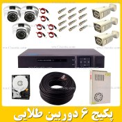 تصویر پکیج 8 دوربین داهوا 