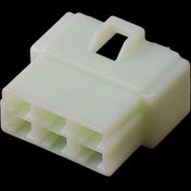 تصویر سوکت خام شش خانه ( شش فیش سرسیم نری ) مادگی 