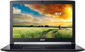تصویر لپ تاپ گیمینگ "17.3 ایسر مدل Acer Aspire 7 / پردازنده Core i7-8750H / رم 16GB DDR4/ هارد 256GB SSD + 16GB PCIE Optane/ کارت گرافیک GTX 1060 6GB 
