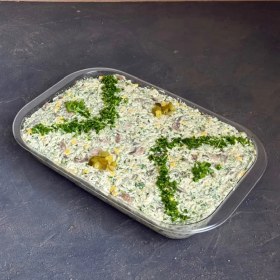 تصویر سالاد مرغ و قارچ مکزیکی 