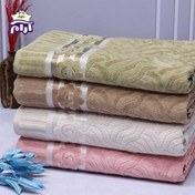 تصویر حوله حمام بهباف آذر مدل اسکار 