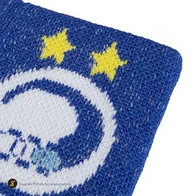 تصویر مچ بند جفتی هواداری فوتبال تیم استقلال 01 | آبي/سفيد 