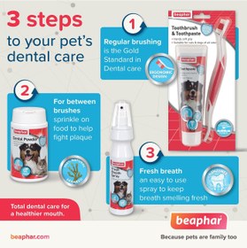 تصویر خمیردندان برای سگ‌ها 100 گرم برند beaphar Toothpaste for Dogs 100 G