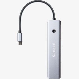 تصویر هاب BA-414 5-in-1 Type-C USB3.0/HDMI/PD بیاند Beyond BA-414 5-in-1 Type-C USB3.0/HDMI/PD HUB