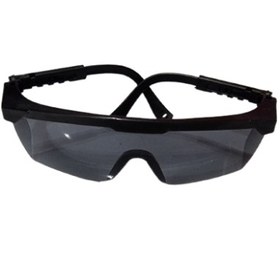 تصویر عینک ایمنی دودی تک پلاست 