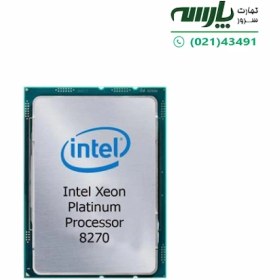 تصویر CPU مدل Xeon Platinum 8270 برند Intel ا Intel® Xeon® Processor Platinum 8270 Intel® Xeon® Processor Platinum 8270
