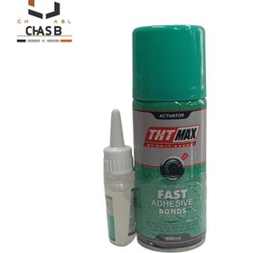 تصویر چسب ۱۲۳ تی اچ تی فیکس tht max fast adhesive 100ml 