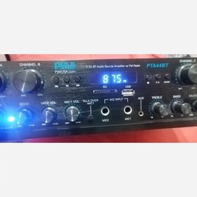 تصویر امپلی فایر500واتی 4 کاناله pyle. PTA44BT 