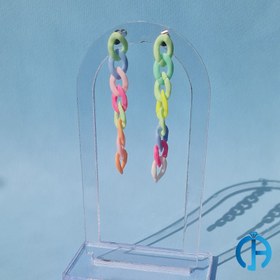 تصویر گوشواره زنجیری کد 057 